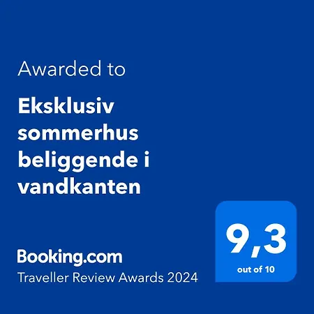Semesterbostad Eksklusiv Beliggende I Vandkanten Munkebo