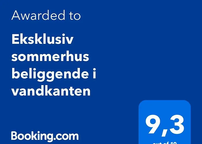 Дом отдыха Eksklusiv Beliggende I Vandkanten Munkebo